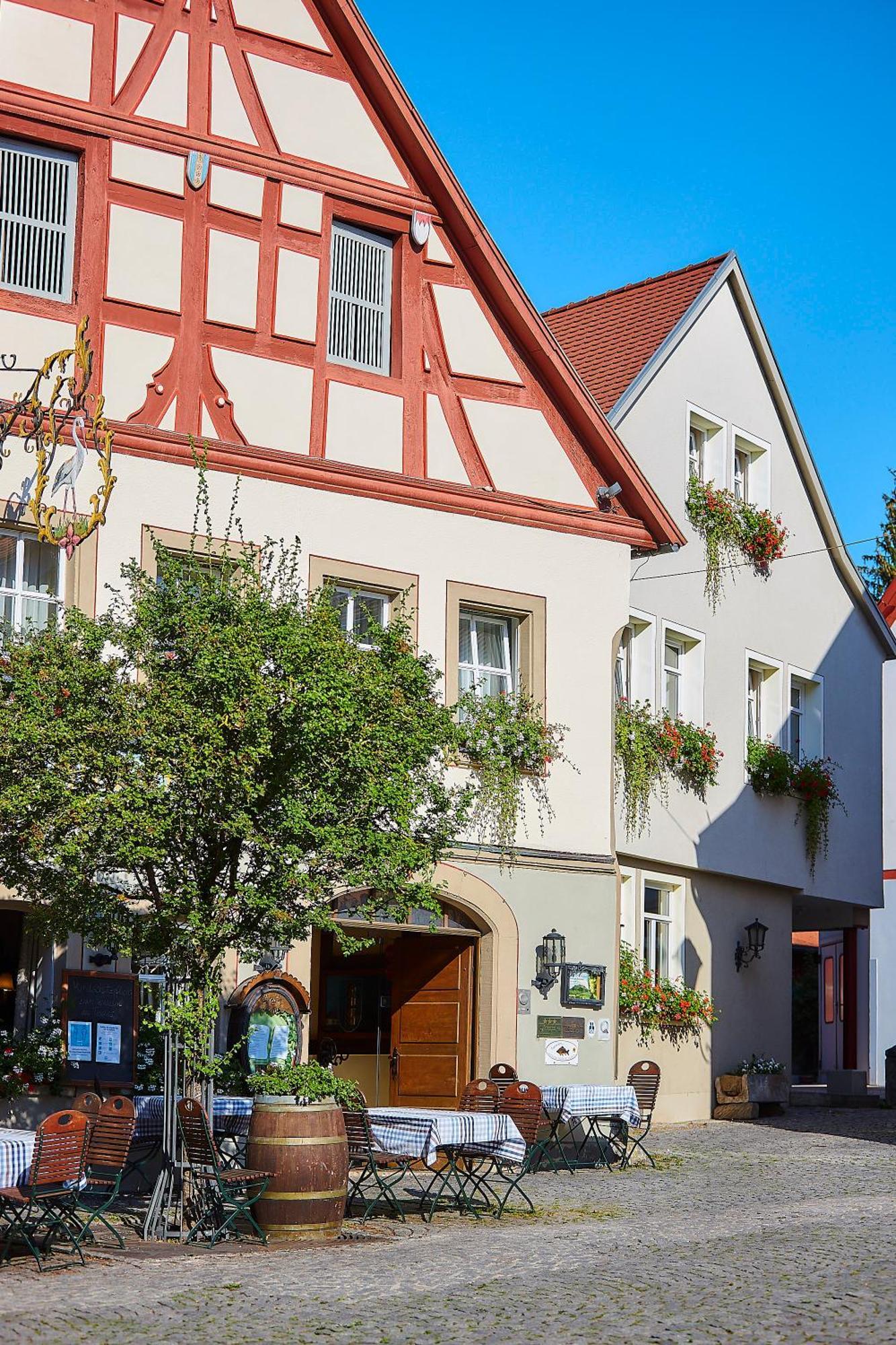 Flair Hotel Zum Storchen Bad Windsheim Eksteriør bilde