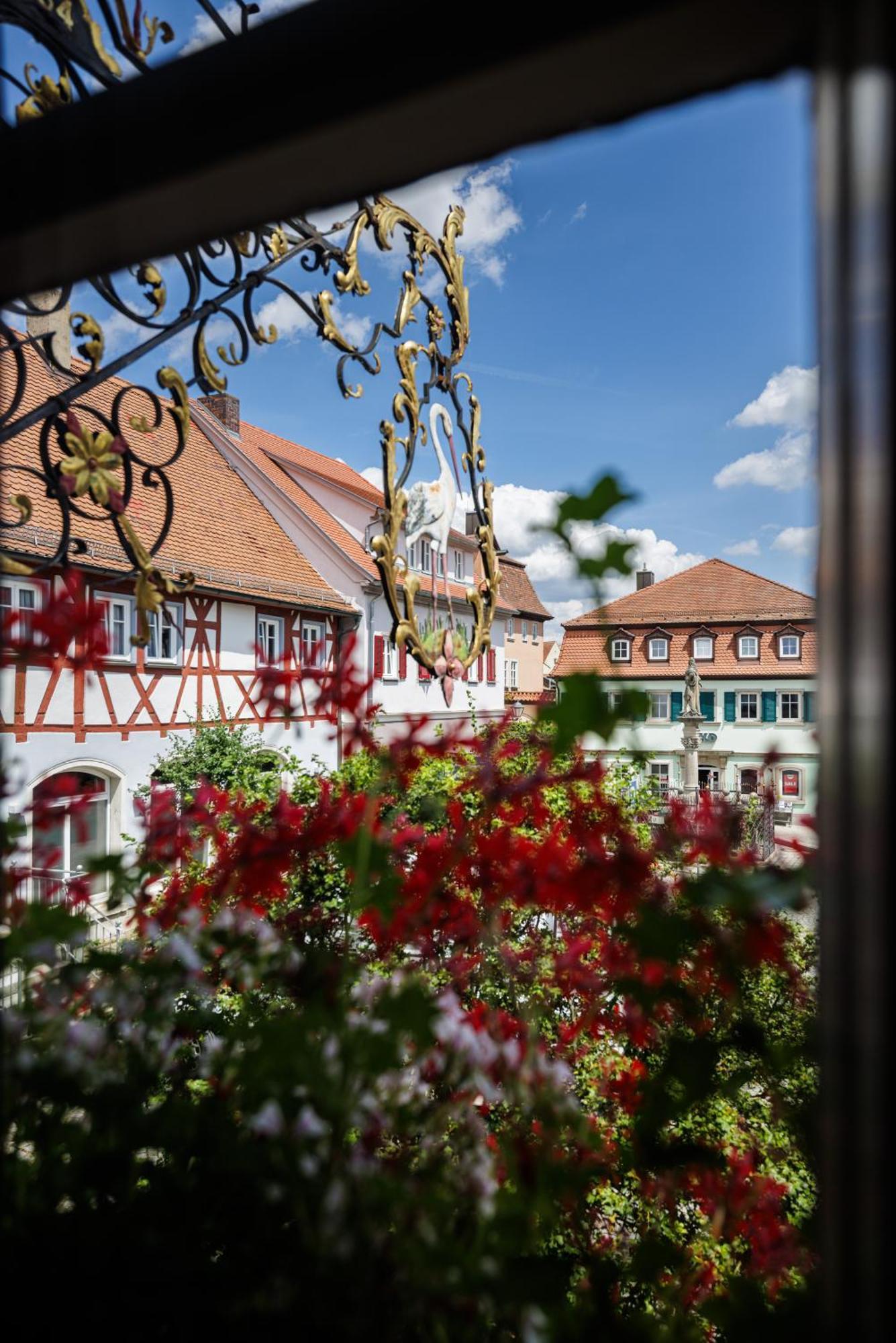 Flair Hotel Zum Storchen Bad Windsheim Eksteriør bilde